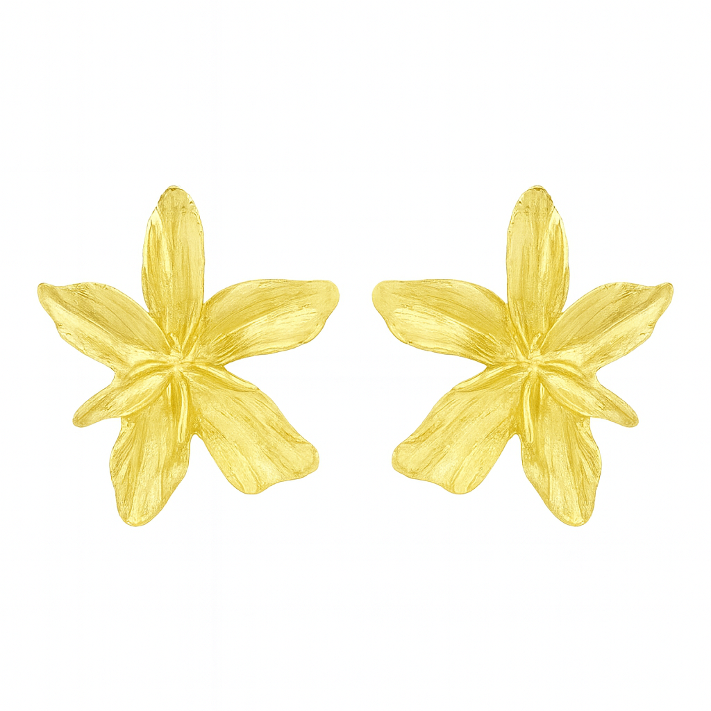 Golden Blooming Earring - Image 2