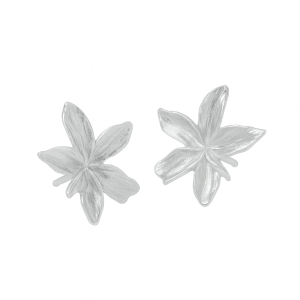 Silver Blooming Earring